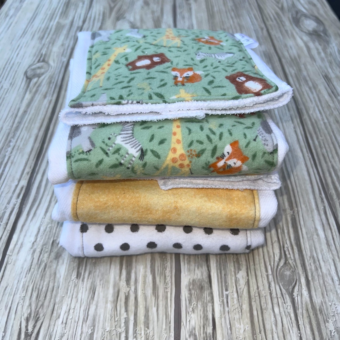Safari Burp Cloth Set