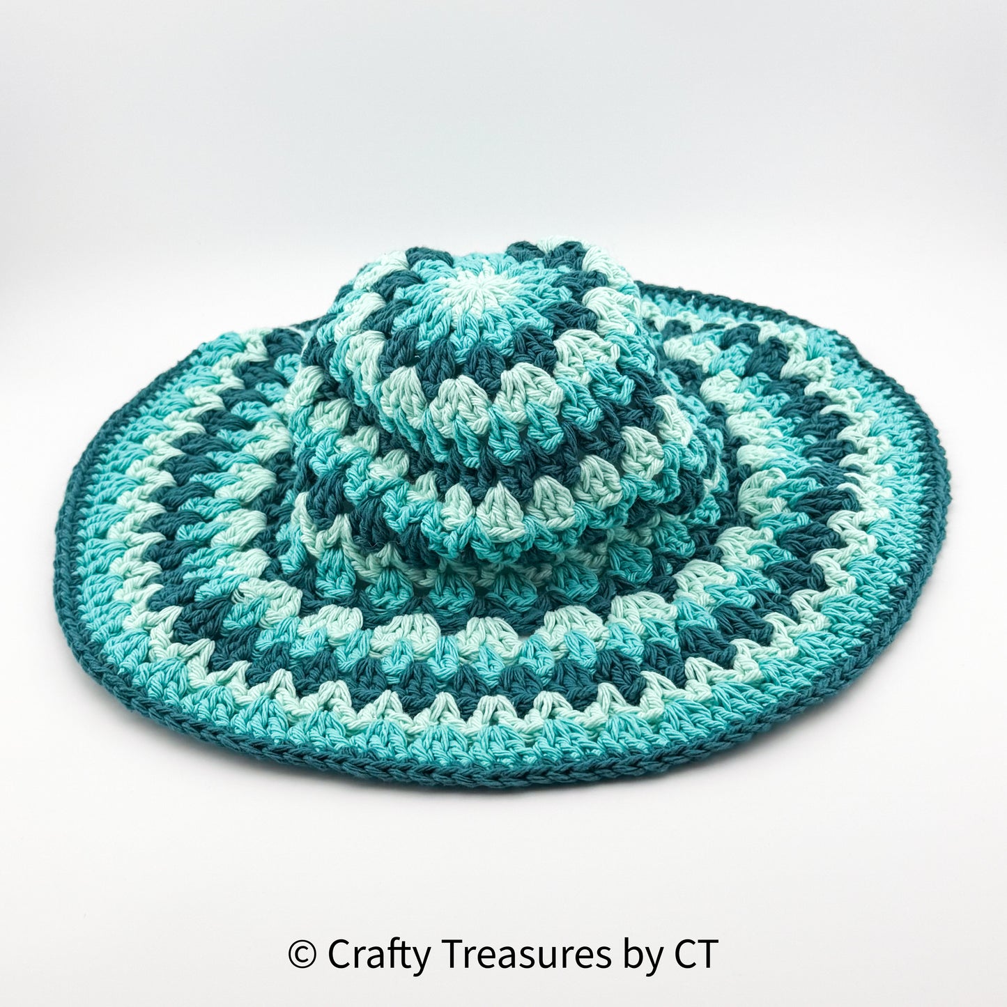 Crochet Cotton Bucket Hat