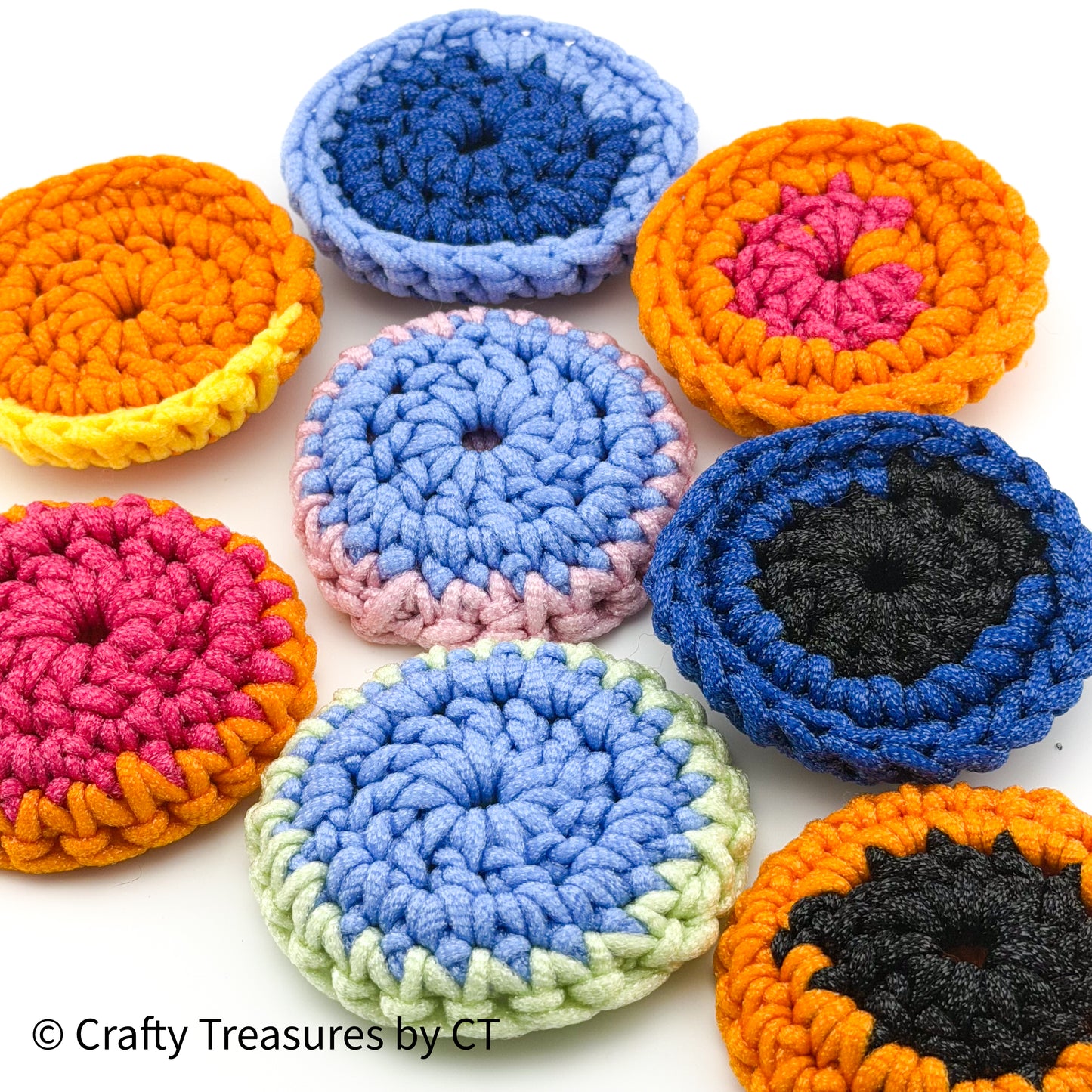 Crocheted Nylon Dish Scrubby