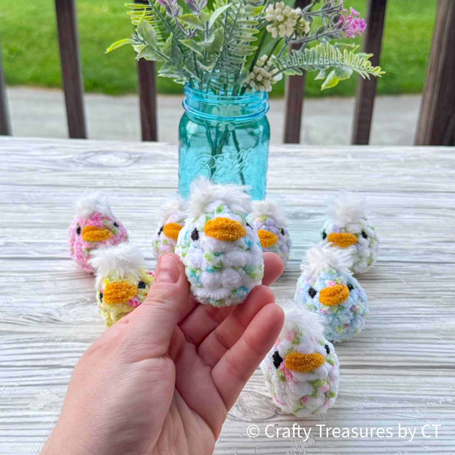 Mabel Chick Plushie - Floral Bloom