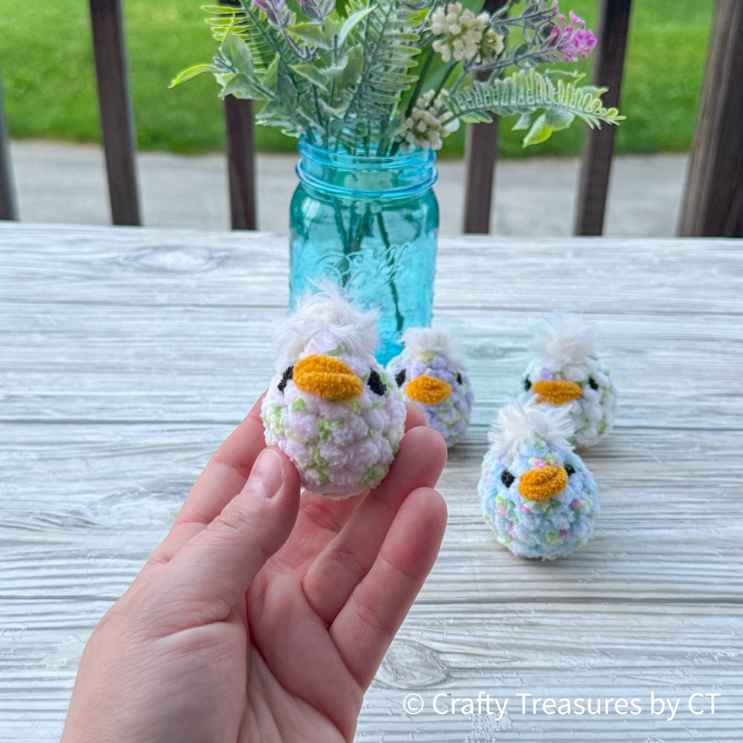 Mabel Chick Plushie - Floral Bloom