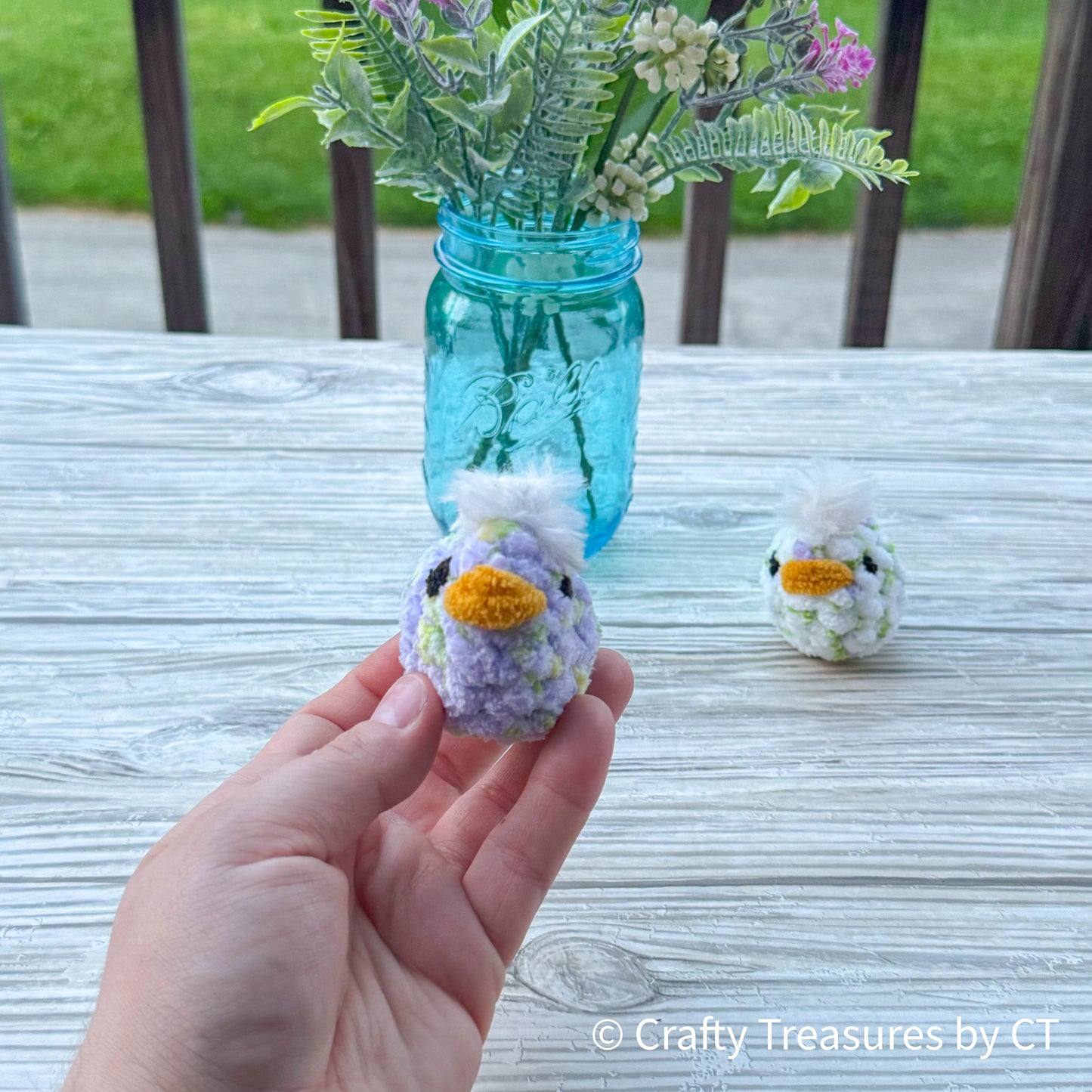 Mabel Chick Plushie - Floral Bloom