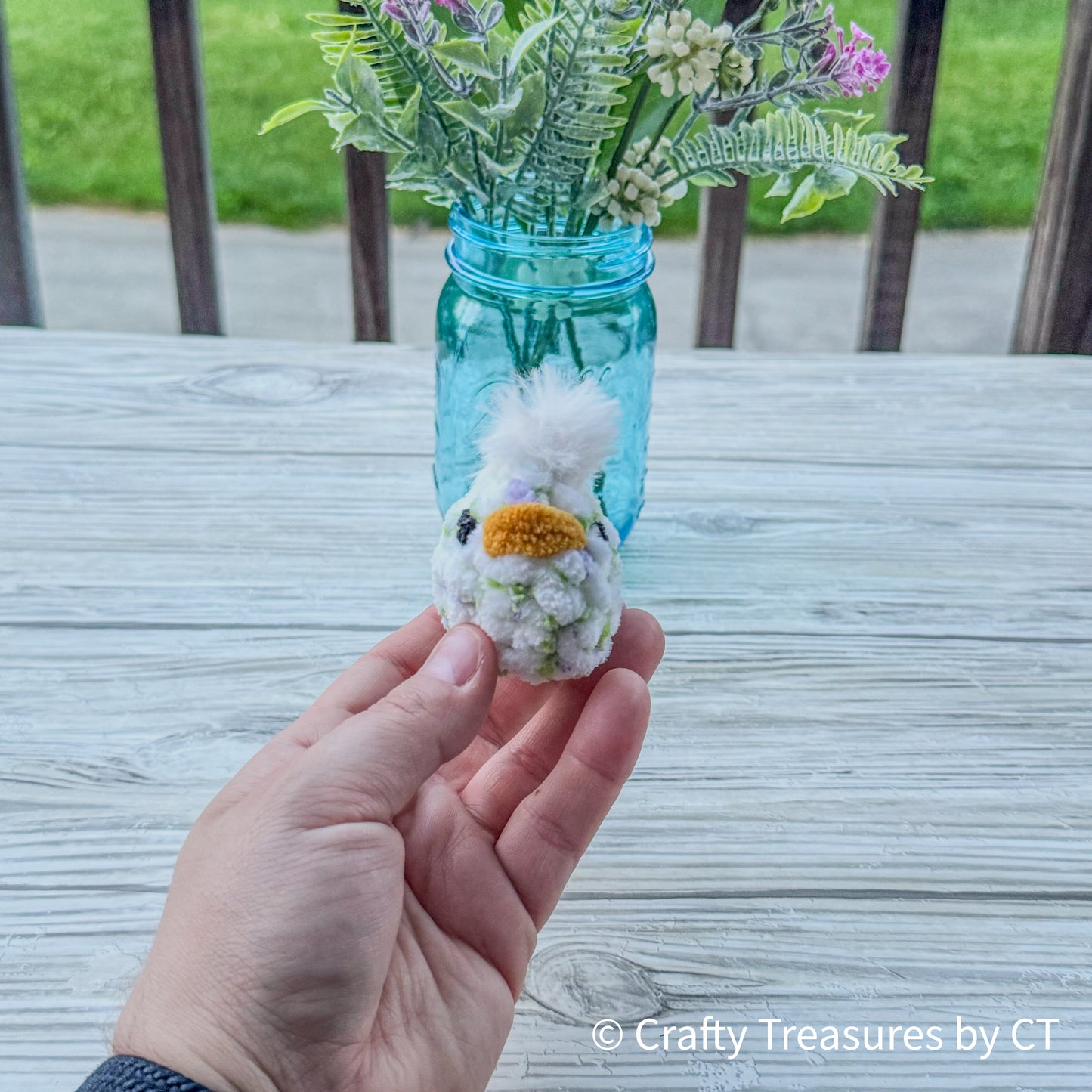 Mabel Chick Plushie - Floral Bloom