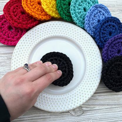 Crocheted Nylon Dish Scrubby