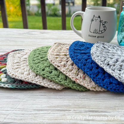 Crochet Puff Trivet/Pot Holder