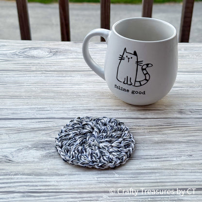 Crochet Puff Coaster