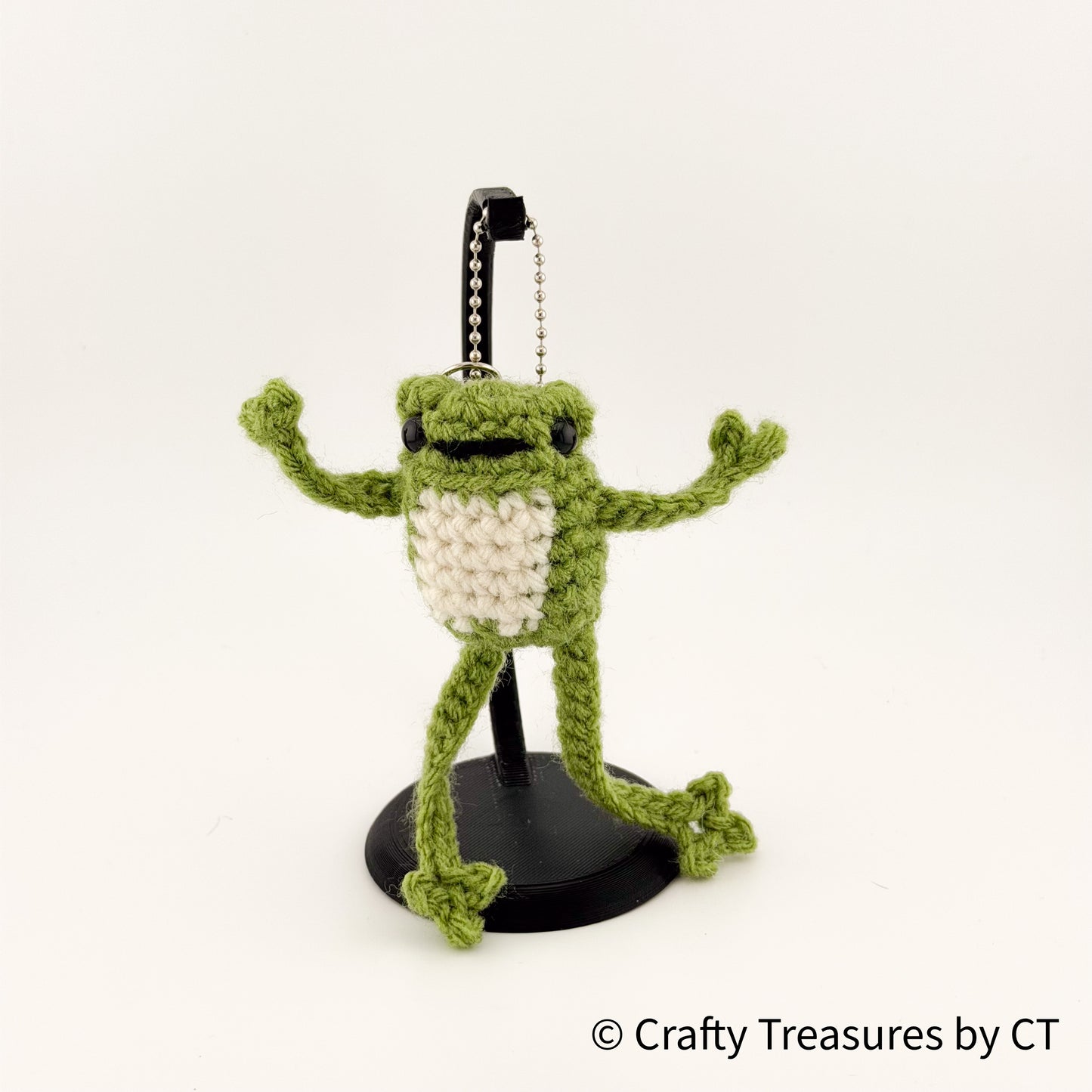 Little Belly Frog Plushie Keychain