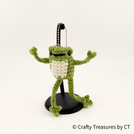 Little Belly Frog Plushie Keychain