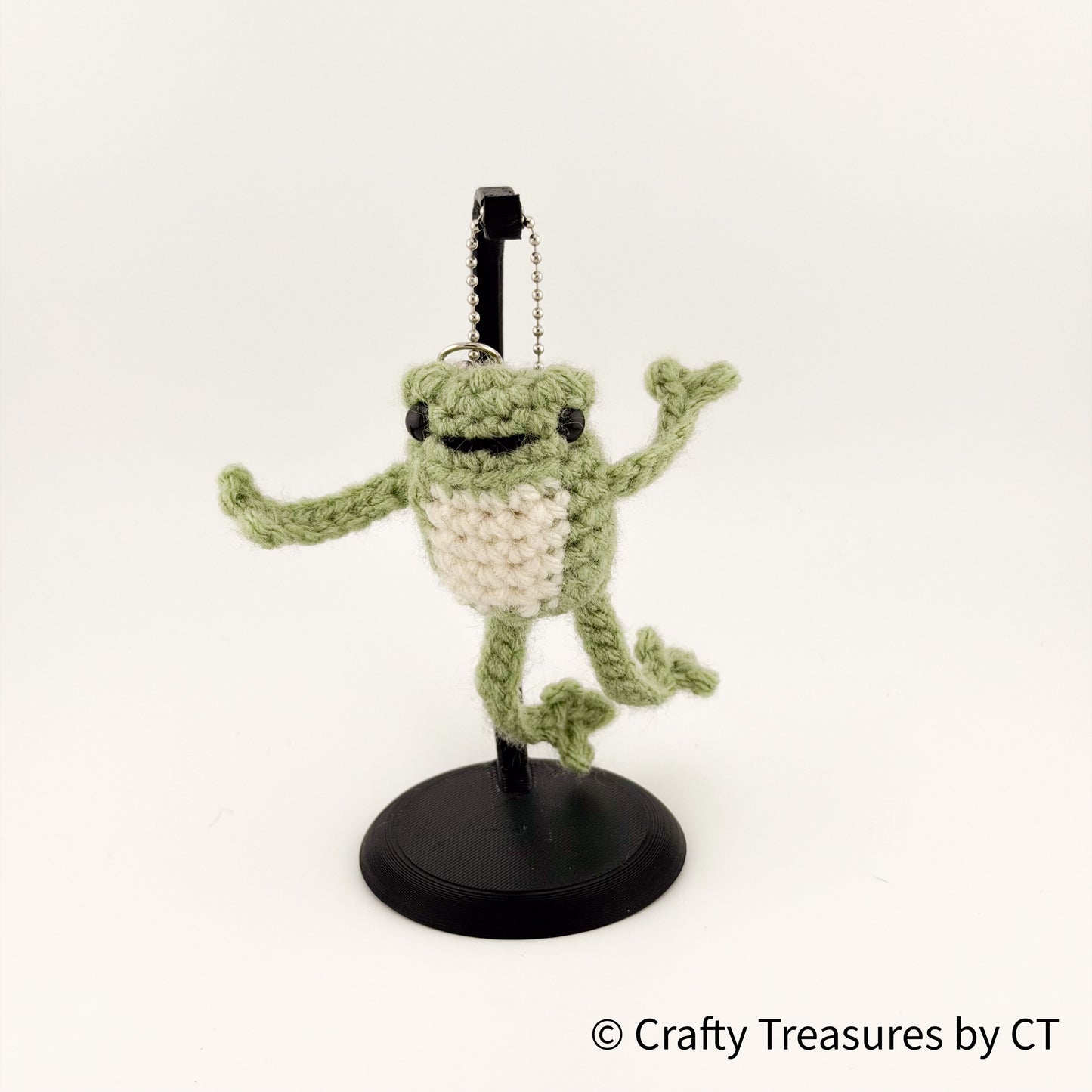 Little Belly Frog Plushie Keychain