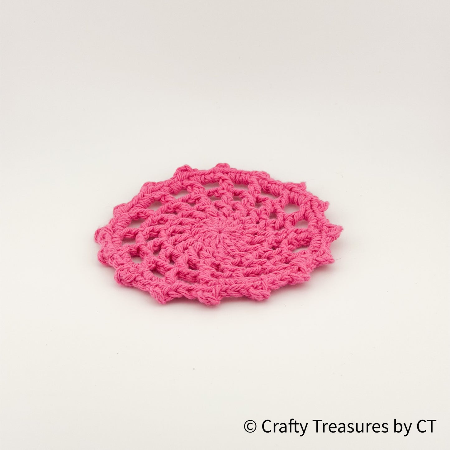 Crochet Spider Web Coaster