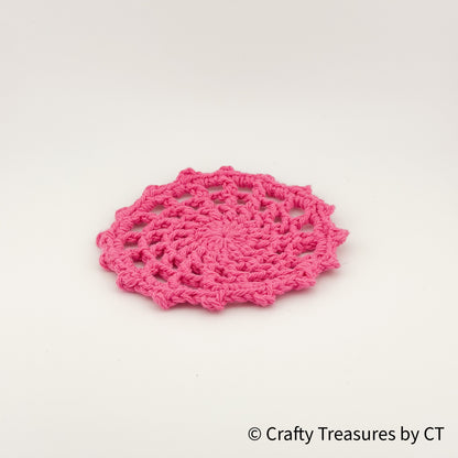 Crochet Spider Web Coaster