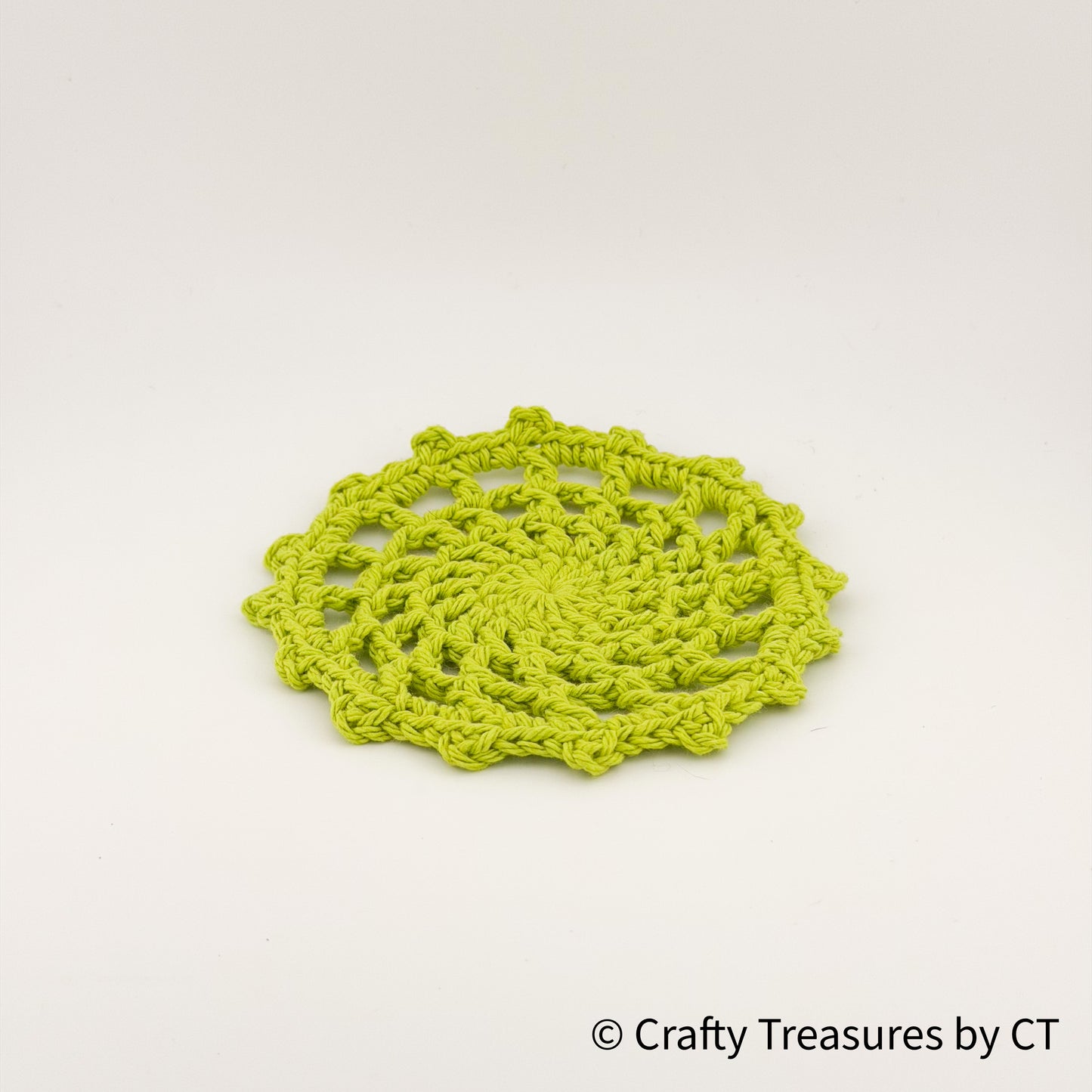 Crochet Spider Web Coaster