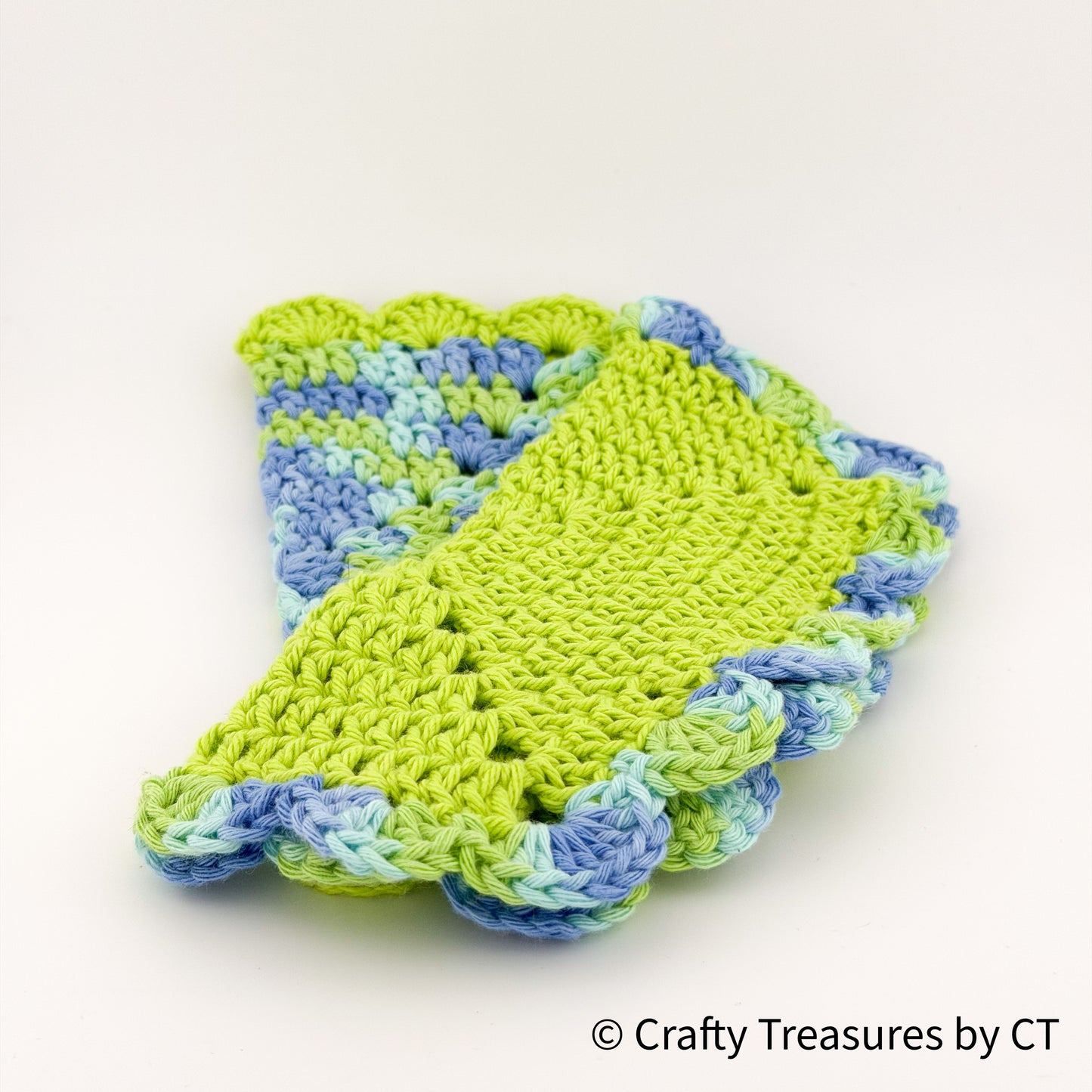 Crochet Washcloths - Set of 2