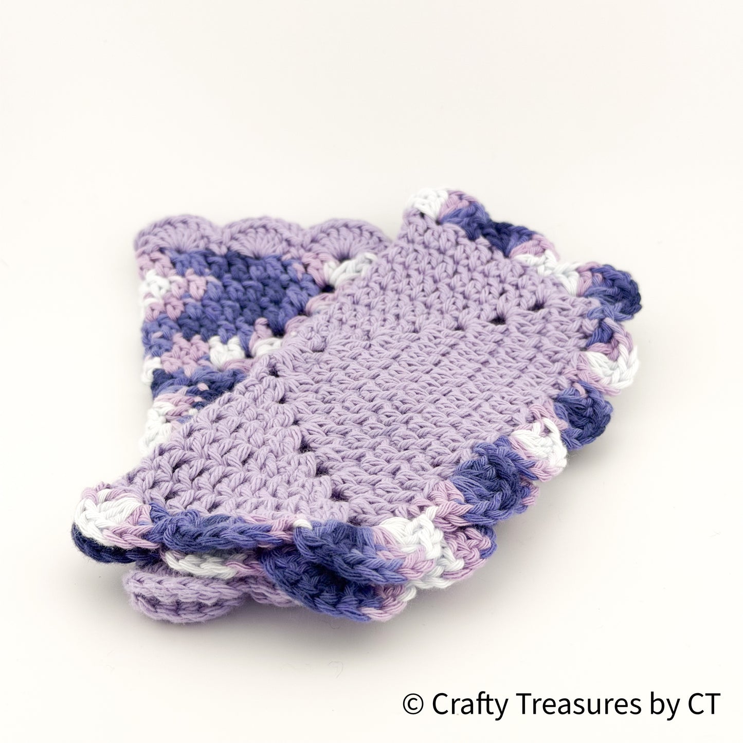 Crochet Washcloths - Set of 2