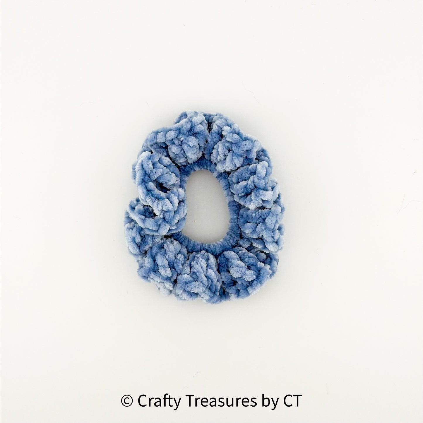 Crochet Velvet Scrunchie