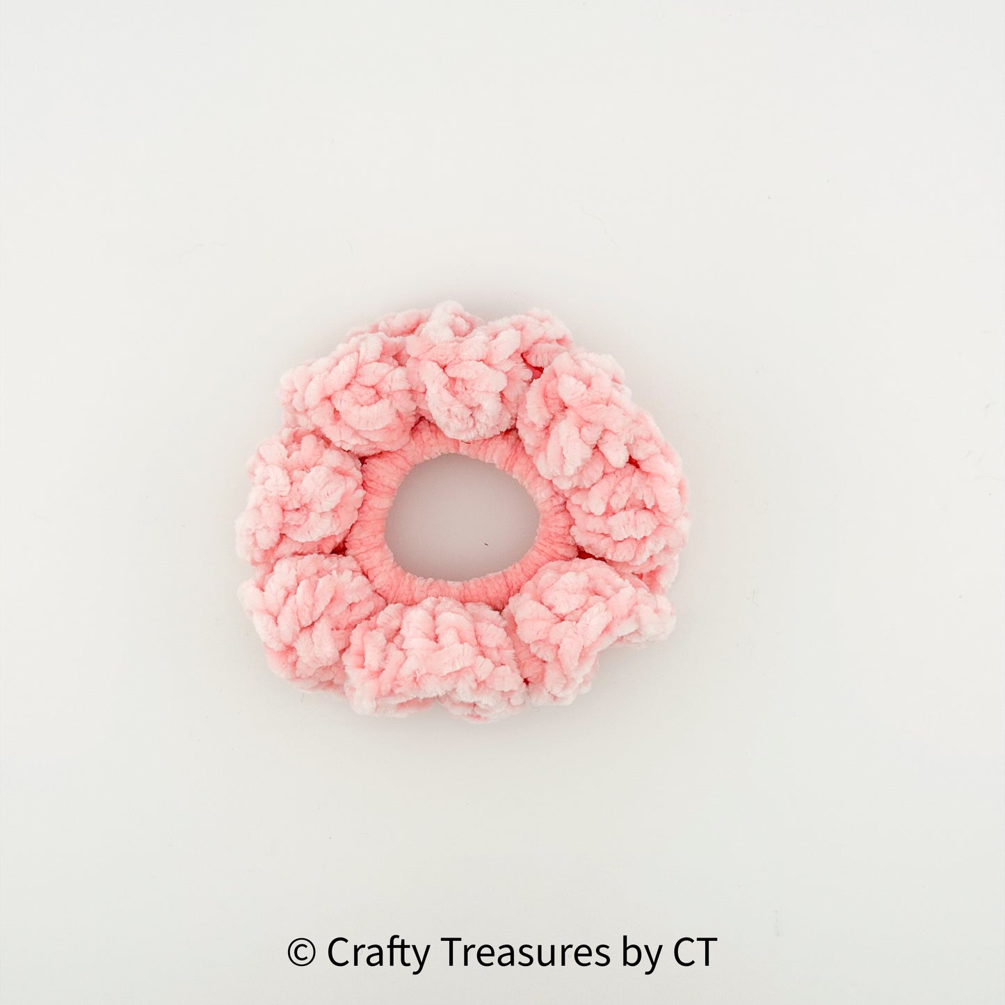 Crochet Velvet Scrunchie