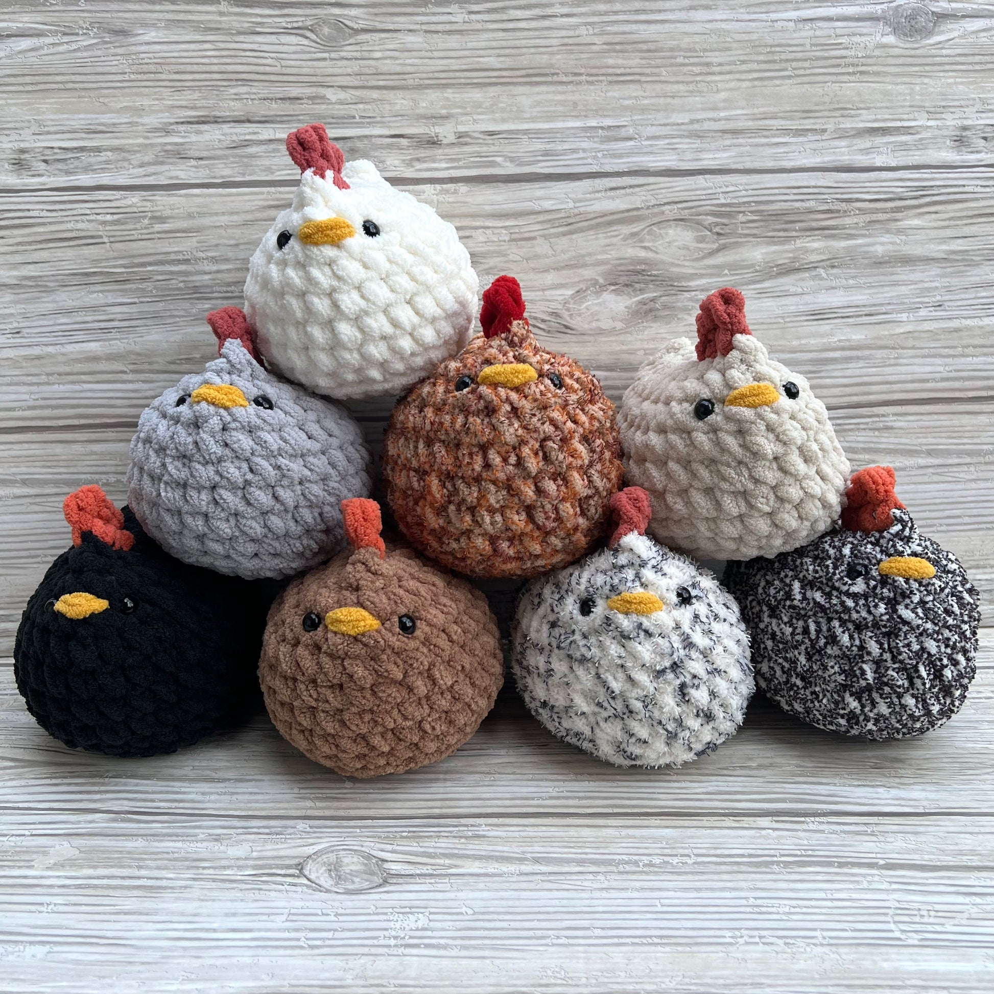 Mabel Chicken CROCHET PATTERN 