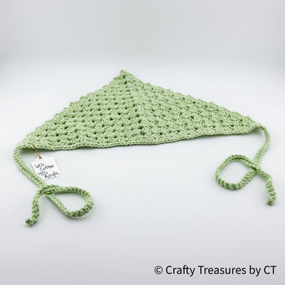 Crochet Bandana - Cotton & Acrylic Blend