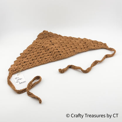 Crochet Bandana - Bamboo & Cotton Blend