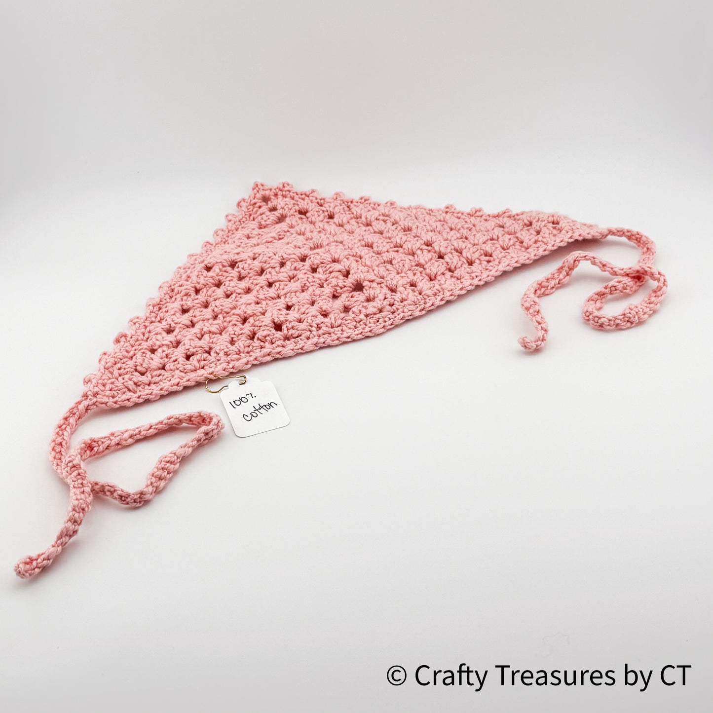 Crochet Bandana - Cotton