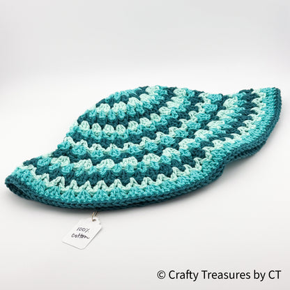 Crochet Cotton Bucket Hat