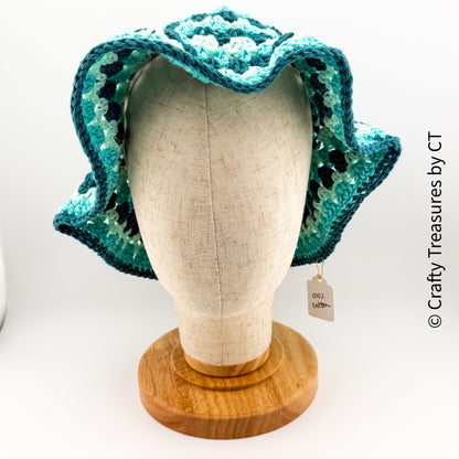 Crochet Cotton Bucket Hat