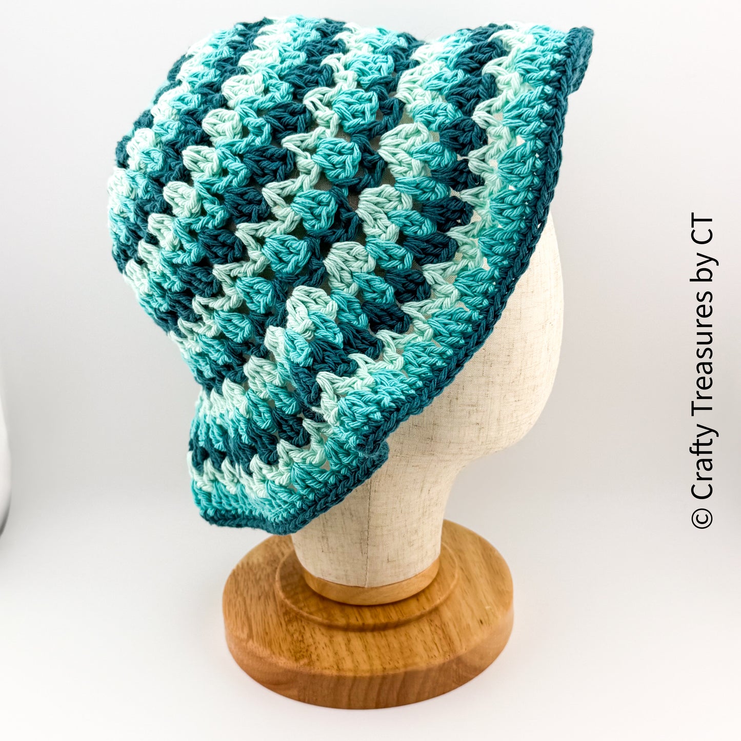 Crochet Cotton Bucket Hat