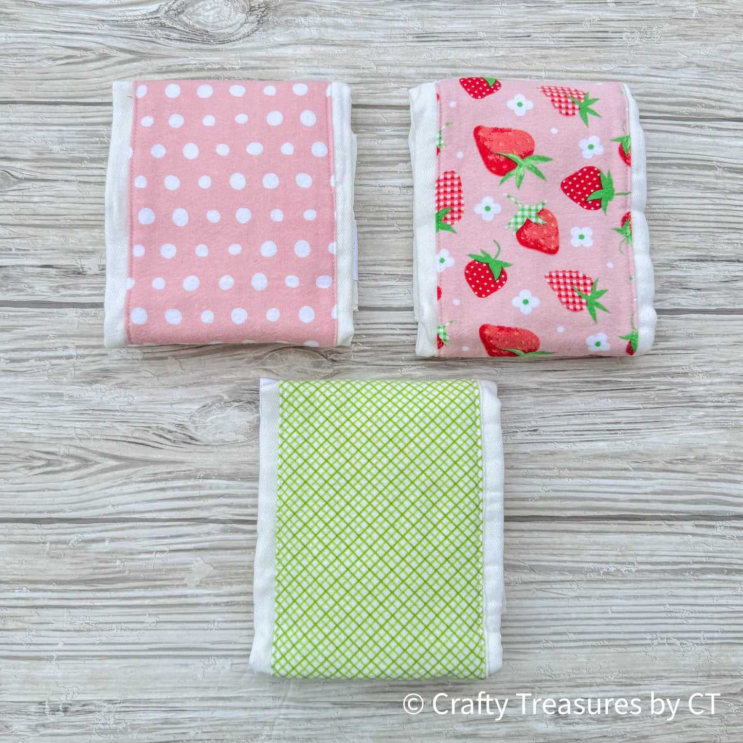 Burp Cloth Set of 3
