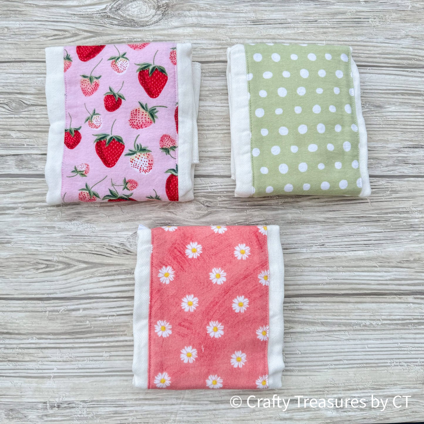 Burp Cloth Set of 3