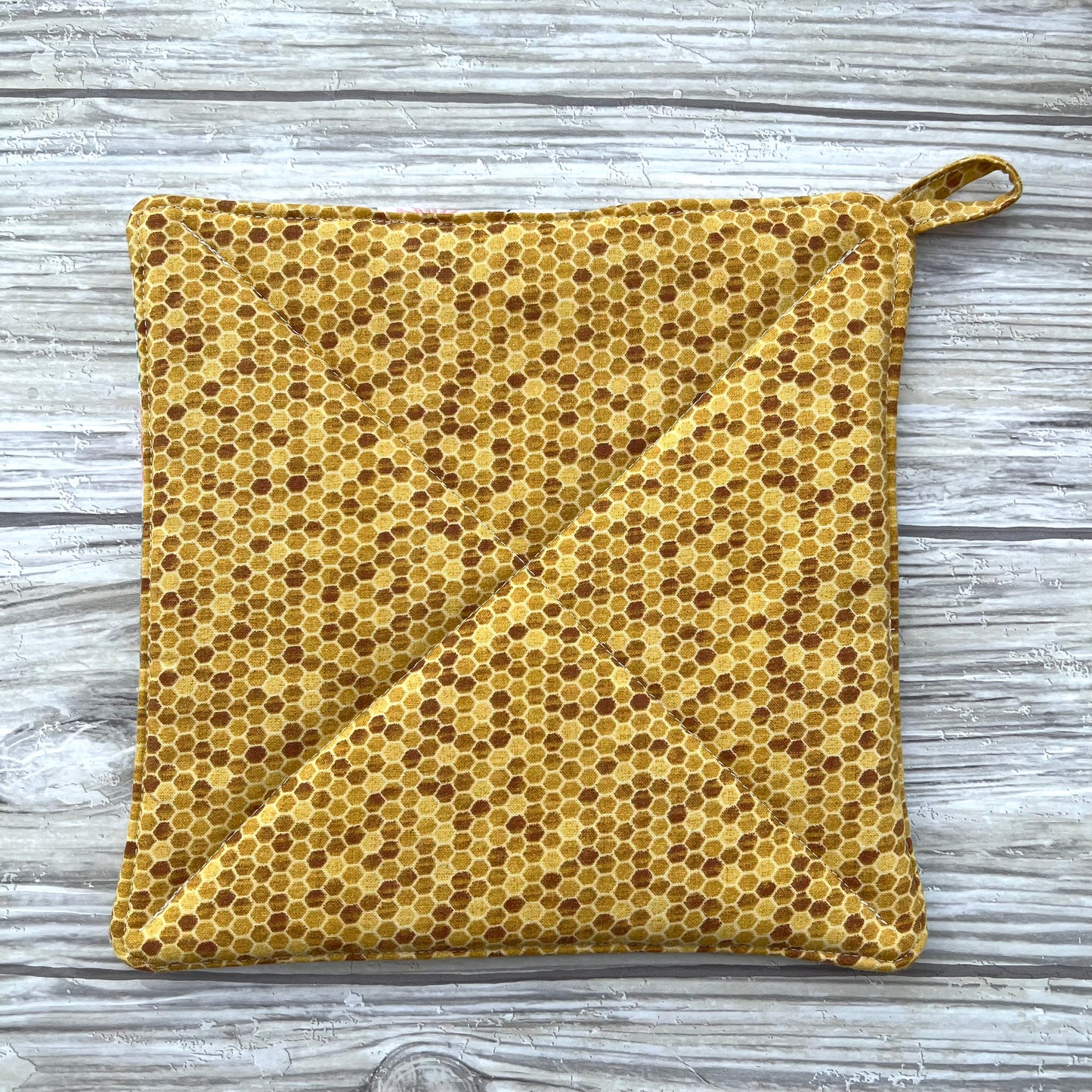 Floral Bees Pot Holder