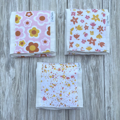 Burp Cloth Set of 3