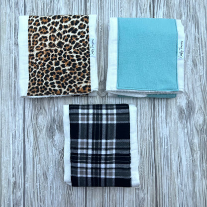Burp Cloth Set of 3